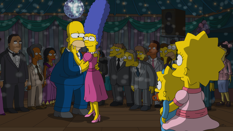 Illustration for article titled Netflix proves the near-final straw for Marge on a sweet Simpsons